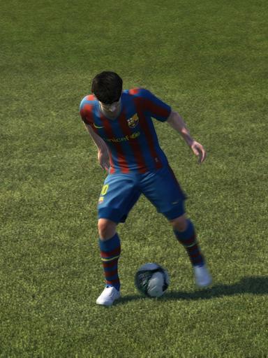 Pro Evolution Soccer 2011 - Месси во всей красе.