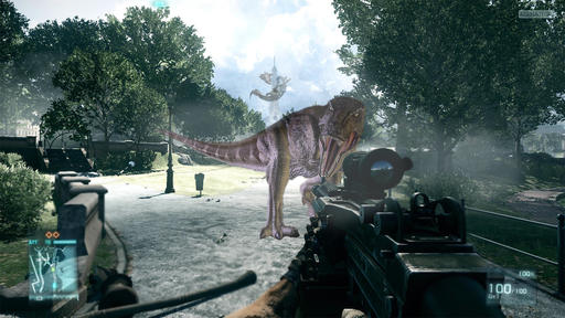 Battlefield 3 - DLC Tyrannosaurus Warfare Pack уже доступно в Origin.